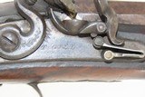 Antique ENGLISH Engraved THOMAS GILL of LONDON .60 Caliber FLINTLOCK Pistol Early 1800s Belt Pistol from St. James Street! - 6 of 18