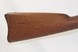 Scarce CIVIL WAR Antique US HARPERS FERRY Model 1855 Rifle-MUSKET Branded Dated 1858 w Soldier Graffiti! - 3 of 23