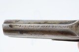 Relic REMINGTON Double DERINGER .41 Caliber Rimfire Type II C&R PISTOL Over/Under .41 Caliber Hideout Pistol - 6 of 13