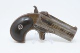 Relic REMINGTON Double DERINGER .41 Caliber Rimfire Type II C&R PISTOL Over/Under .41 Caliber Hideout Pistol - 11 of 13