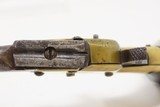 Rare Antique WILLIAM W. MARSTON Three Barrel .32 Caliber DERINGER Pistol UNIQUE 1860s Triple Barrel Superposed Defense Pistol with CASE! - 10 of 21