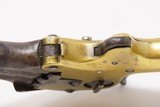 Rare Antique WILLIAM W. MARSTON Three Barrel .32 Caliber DERINGER Pistol UNIQUE 1860s Triple Barrel Superposed Defense Pistol with CASE! - 15 of 21