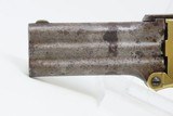 Rare Antique WILLIAM W. MARSTON Three Barrel .32 Caliber DERINGER Pistol UNIQUE 1860s Triple Barrel Superposed Defense Pistol with CASE! - 7 of 21
