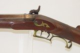 VERMONT Antique LONG RIFLE by A. LEONARD of Saxons River, 1850s Antique VERMONT Made HUNTING/TARGET Long Rifle! - 17 of 22