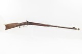 VERMONT Antique LONG RIFLE by A. LEONARD of Saxons River, 1850s Antique VERMONT Made HUNTING/TARGET Long Rifle! - 2 of 22
