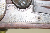 VERMONT Antique LONG RIFLE by A. LEONARD of Saxons River, 1850s Antique VERMONT Made HUNTING/TARGET Long Rifle! - 7 of 22