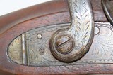VERMONT Antique LONG RIFLE by A. LEONARD of Saxons River, 1850s Antique VERMONT Made HUNTING/TARGET Long Rifle! - 8 of 22