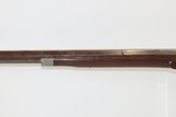 VERMONT Antique LONG RIFLE by A. LEONARD of Saxons River, 1850s Antique VERMONT Made HUNTING/TARGET Long Rifle! - 18 of 22