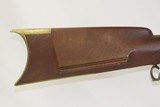 VERMONT Antique LONG RIFLE by A. LEONARD of Saxons River, 1850s Antique VERMONT Made HUNTING/TARGET Long Rifle! - 3 of 22
