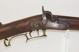 VERMONT Antique LONG RIFLE by A. LEONARD of Saxons River, 1850s Antique VERMONT Made HUNTING/TARGET Long Rifle! - 4 of 22