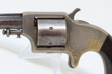 Antique MERWIN & BRAY Front Loading EAGLE ARMS CO. SPUR TRIGGER Revolver .30 Caliber CUP-FIRE (TEAT-FIRE) SIDEARM of Soldiers, Officers - 4 of 17