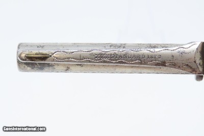FACTORY ENGRAVED, DeGRESS GRIP Antique MARLIN XXX Standard 1872 32 REVOLVER A GEM of a MARLIN Revolver from the 1870s! - Image 8 of 16