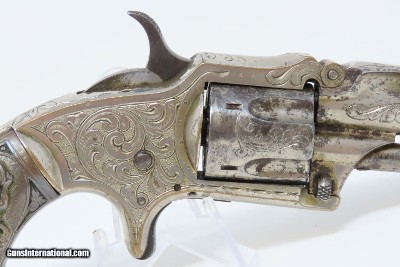 FACTORY ENGRAVED, DeGRESS GRIP Antique MARLIN XXX Standard 1872 32 REVOLVER A GEM of a MARLIN Revolver from the 1870s! - Image 15 of 16