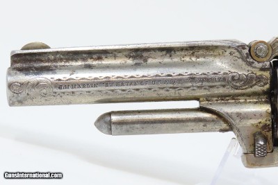 FACTORY ENGRAVED, DeGRESS GRIP Antique MARLIN XXX Standard 1872 32 REVOLVER A GEM of a MARLIN Revolver from the 1870s! - Image 5 of 16