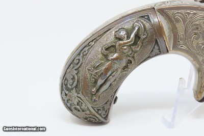 FACTORY ENGRAVED, DeGRESS GRIP Antique MARLIN XXX Standard 1872 32 REVOLVER A GEM of a MARLIN Revolver from the 1870s! - Image 14 of 16