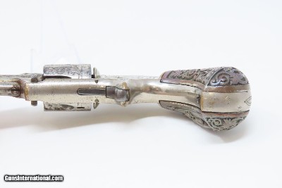 FACTORY ENGRAVED, DeGRESS GRIP Antique MARLIN XXX Standard 1872 32 REVOLVER A GEM of a MARLIN Revolver from the 1870s! - Image 11 of 16