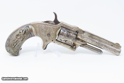 FACTORY ENGRAVED, DeGRESS GRIP Antique MARLIN XXX Standard 1872 32 REVOLVER A GEM of a MARLIN Revolver from the 1870s! - Image 13 of 16