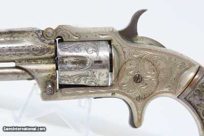 FACTORY ENGRAVED, DeGRESS GRIP Antique MARLIN XXX Standard 1872 32 REVOLVER A GEM of a MARLIN Revolver from the 1870s! - Image 4 of 16