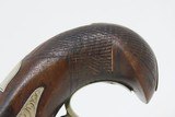 Nice J.E. EVANS Antique PHILADELPHIA DERINGER .35 Caliber Percussion PISTOL “PEANUT SIZED” Philadelphia Deringer Pistol! - 14 of 16