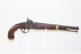 CIVIL WAR Antique U.S. SPRINGFIELD M1855 Maynard Percussion PISTOL-CARBINE 1 of ONLY 4,021; FIRST YEAR PRODUCTION - 2 of 18