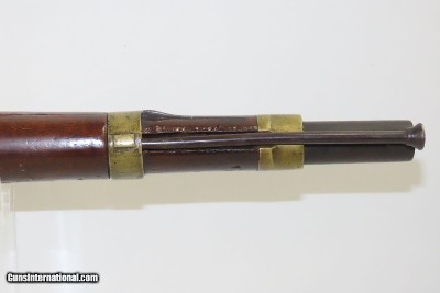 CIVIL WAR Antique U.S. SPRINGFIELD M1855 Maynard Percussion PISTOL-CARBINE 1 of ONLY 4,021; FIRST YEAR PRODUCTION - Image 10 of 18