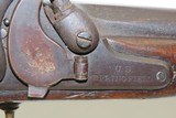 CIVIL WAR Antique U.S. SPRINGFIELD M1855 Maynard Percussion PISTOL-CARBINE 1 of ONLY 4,021; FIRST YEAR PRODUCTION - 7 of 18