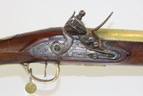 1800s BRITISH Antique BRASS BARRELED FLINTLOCK BLUNDERBUSS Ashmore London “LONDON” Marked Barrel & “ASHMORE” Lock! - 4 of 20
