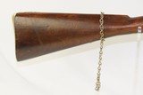 1800s BRITISH Antique BRASS BARRELED FLINTLOCK BLUNDERBUSS Ashmore London “LONDON” Marked Barrel & “ASHMORE” Lock! - 3 of 20