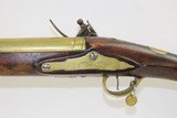 1800s BRITISH Antique BRASS BARRELED FLINTLOCK BLUNDERBUSS Ashmore London “LONDON” Marked Barrel & “ASHMORE” Lock! - 17 of 20