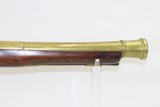 1800s BRITISH Antique BRASS BARRELED FLINTLOCK BLUNDERBUSS Ashmore London “LONDON” Marked Barrel & “ASHMORE” Lock! - 5 of 20