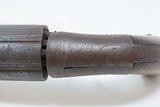 Antique Unmarked .36 Cal. POCKET SIZED 6-Shot Percussion PEPPERBOX Pistol 1850s RIVERBOAT GAMBLER Self Defense Pistol - 8 of 15