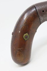 Antique Unmarked .36 Cal. POCKET SIZED 6-Shot Percussion PEPPERBOX Pistol 1850s RIVERBOAT GAMBLER Self Defense Pistol - 13 of 15
