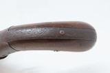 Antique Unmarked .36 Cal. POCKET SIZED 6-Shot Percussion PEPPERBOX Pistol 1850s RIVERBOAT GAMBLER Self Defense Pistol - 7 of 15