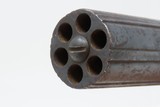 Antique Unmarked .36 Cal. POCKET SIZED 6-Shot Percussion PEPPERBOX Pistol 1850s RIVERBOAT GAMBLER Self Defense Pistol - 6 of 15