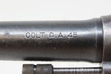 WORLD WAR I Era US Army COLT Model 1917 .45 ACP Double Action C&R Revolver WWI-era Revolver to Supplement the M1911 - 7 of 19