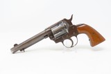 1930s Belgian “TEXAS RANGER” Double Action .38 COLT SPECIAL C&R Revolver
With Vintage Gun Leather! - 4 of 23