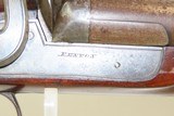 c1850 ENGLISH Antique FENTON 11 GAUGE Side x Side PERCUSSION Shotgun Twist Solid Birmingham Made Fowling Shotgun! - 14 of 20