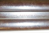 ENGLISH Antique WILLIAM MOORE Double Barrel SxS 11 GAUGE PERCUSSION Shotgun Nicely Engraved 11 Gauge English Made Shotgun - 10 of 20