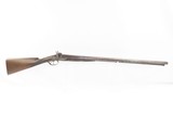 ENGLISH Antique WILLIAM MOORE Double Barrel SxS 11 GAUGE PERCUSSION Shotgun Nicely Engraved 11 Gauge English Made Shotgun - 15 of 20