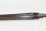 ENGLISH Antique WILLIAM MOORE Double Barrel SxS 11 GAUGE PERCUSSION Shotgun Nicely Engraved 11 Gauge English Made Shotgun - 12 of 20