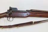1918 WORLD WAR I WINCHESTER U.S. Model 1917 BOLT ACTION Military Rifle C&R WWI .30-06 Rifle Made in 1918 with LEATHER SLING - 19 of 22
