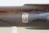 Rare ROCHESTER NEW YORK Antique J.&J. MILLER MULE EAR Percussion LONG RIFLE c1840s NY Long Rifle, Octagonal Barrel, Patch Box .40 Caliber - 9 of 18