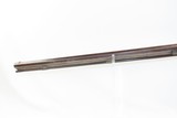 Rare ROCHESTER NEW YORK Antique J.&J. MILLER MULE EAR Percussion LONG RIFLE c1840s NY Long Rifle, Octagonal Barrel, Patch Box .40 Caliber - 16 of 18