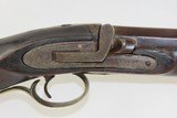 Rare ROCHESTER NEW YORK Antique J.&J. MILLER MULE EAR Percussion LONG RIFLE c1840s NY Long Rifle, Octagonal Barrel, Patch Box .40 Caliber - 4 of 18
