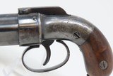 c1850 Antique PEPPERBOX Revolver 5-Shot .30 Caliber Percussion Pistol Early Type of Revolver! Engraved - 4 of 12
