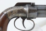 c1850 Antique PEPPERBOX Revolver 5-Shot .30 Caliber Percussion Pistol Early Type of Revolver! Engraved - 11 of 12