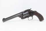 RARE Japanese .44 RUSSIAN SMITH & WESSON New Model No. 3 FRONTIER Revolver c1886 Antique S&W Factory Converted from .44-40 to .44 Russian! - 2 of 21