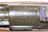 U.S. SPRINGFIELD Armory Model 1903 MARK I Bolt Action MILITARY Rifle C&R Infantry Rifle Made in 1918! - 11 of 18