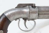 ANTIQUE Allen & Thurber WORCHESTER PERIOD Bar Hammer PEPPERBOX Revolver First American Double Action Revolving Pistol - 16 of 17