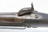FRENCH Antique Model 1837 NAVY Pistol Made at CHATELLERAULT French Naval Pistol with Belt Hook! - 9 of 20